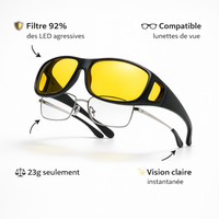VisionNocturne™ - Lunettes Anti-Éblouissement