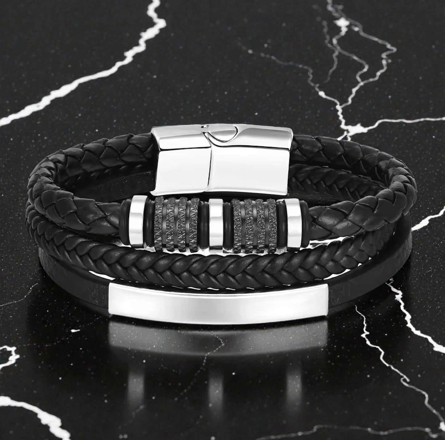 À Mon Fils — Bracelet personnalisé "Toujours Avec Toi