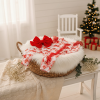 Grenouillère Bébé Premier Noël - Nœud Rouge