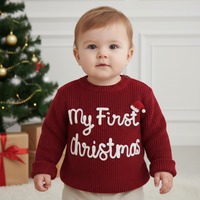 Pull Bébé Premier Noël (0–18 mois)