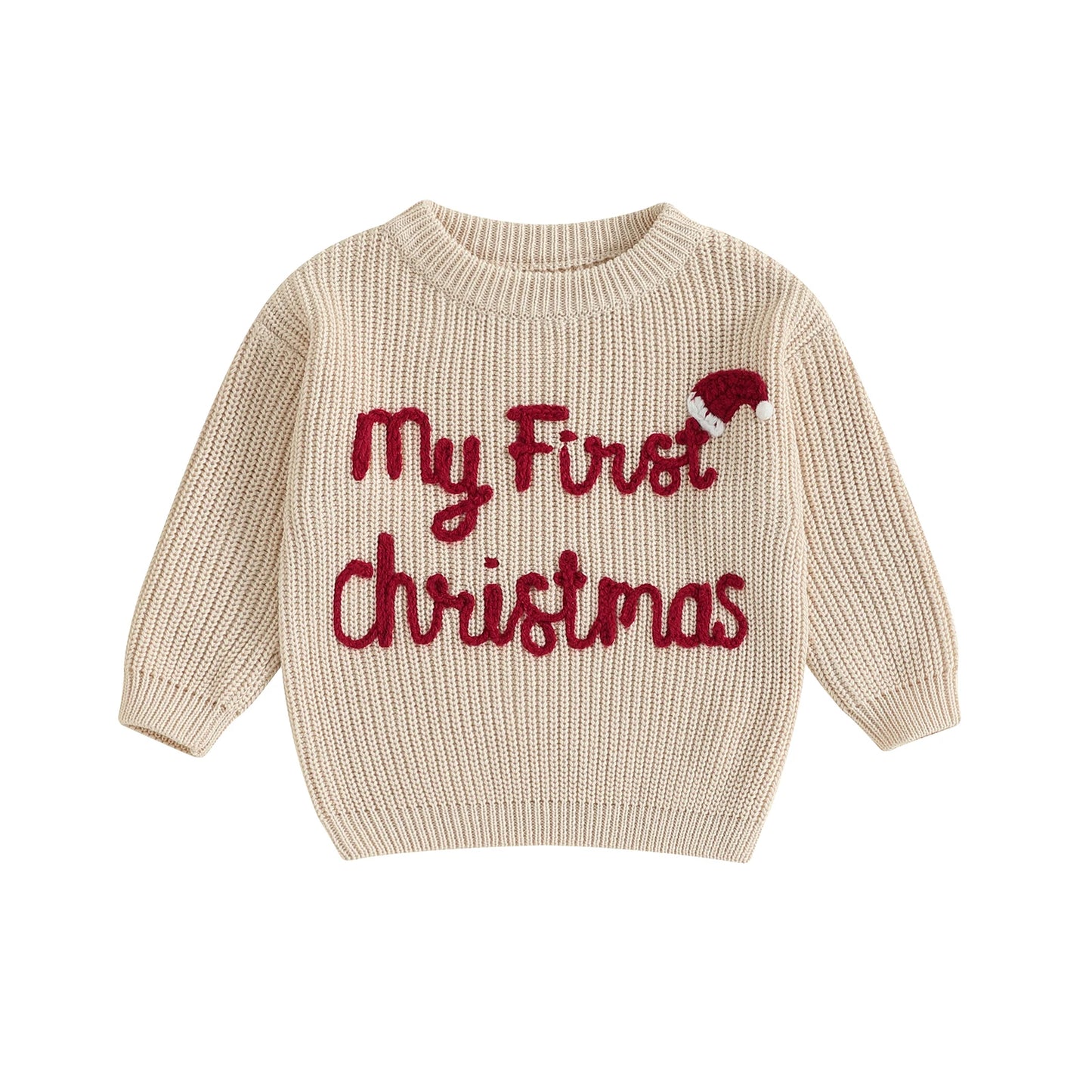Pull Bébé Premier Noël (0–18 mois)