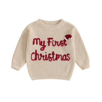Pull Bébé Premier Noël (0–18 mois)