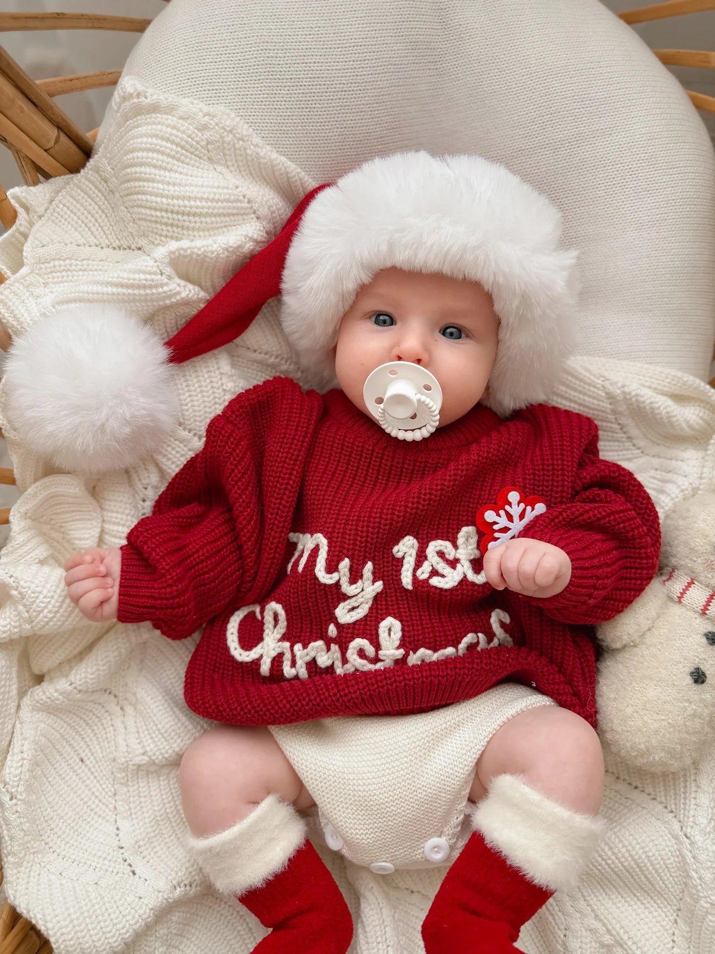 Pull Bébé Premier Noël (0–18 mois)