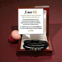 À mon Fils – Bracelet symbole d’amour éternel