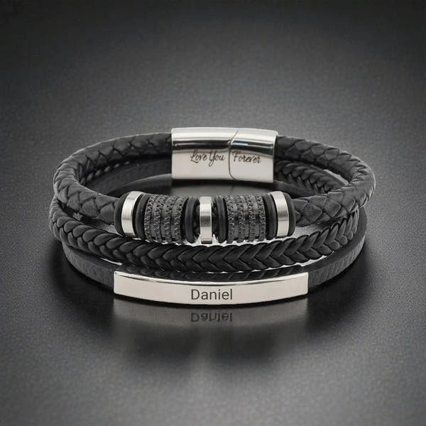 À Mon Fils — Bracelet personnalisé 