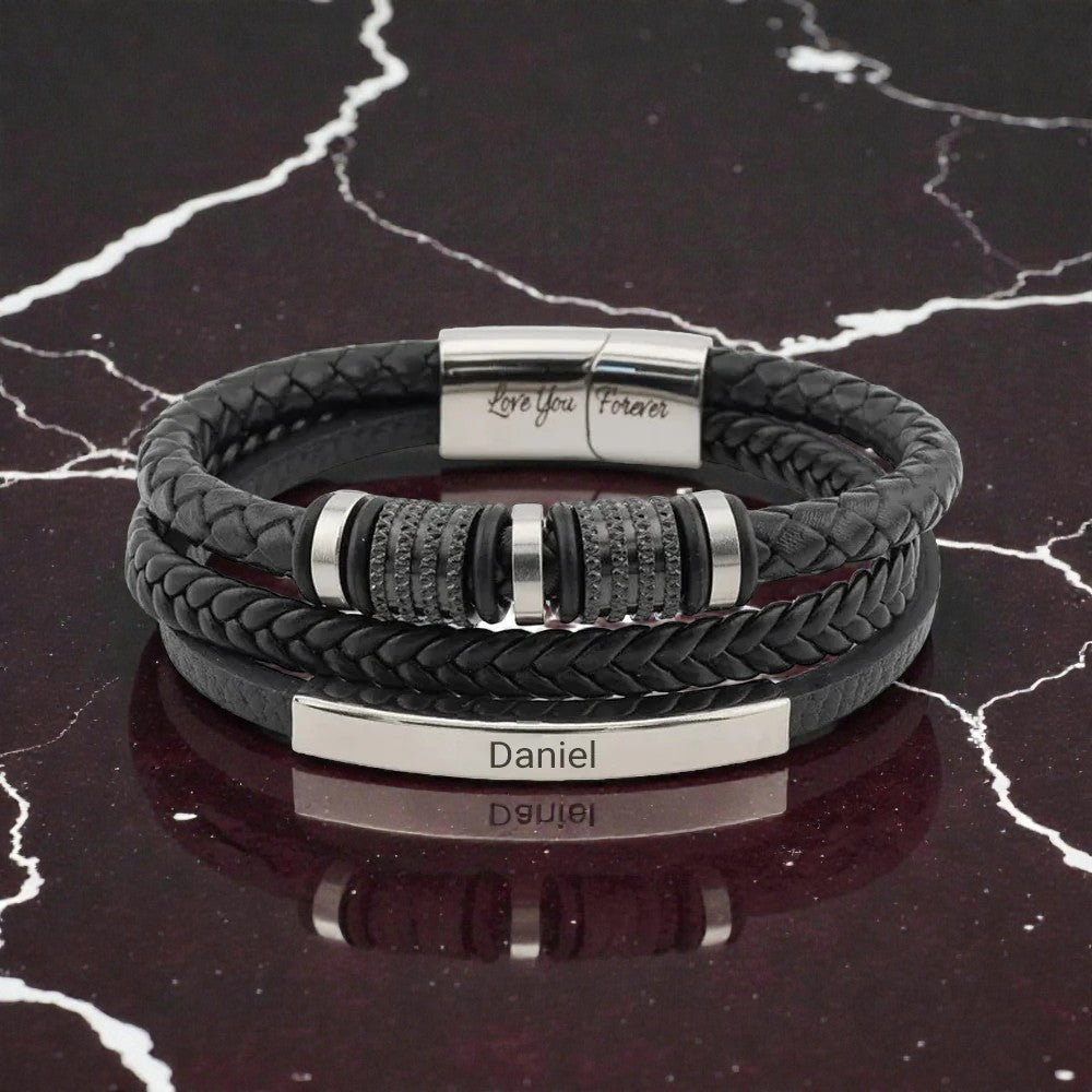 À Mon Fils — Bracelet personnalisé "Toujours Avec Toi