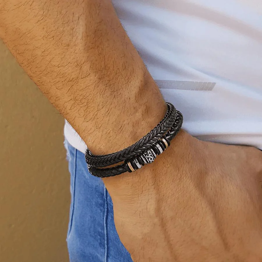 À mon Fils – Bracelet symbole d’amour éternel